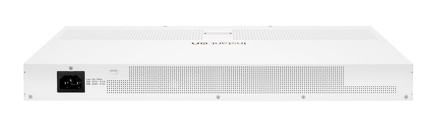 HPE Aruba Networking Networking Instant On Switch 24p Gigabit 4p SFP+ 1930