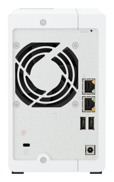 Unidad Almacenamiento NAS QNAP CPU ARM Cortex A55 Quad Core 2.0GHz 4GB RAM RJ45 2.5GbE 2 Bahías 3.5 Linux Sin Discos