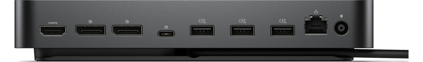 DELL Pro SD25 Alámbrico USB 3.2 Gen 2 (3.1 Gen 2) Type-C Negro
