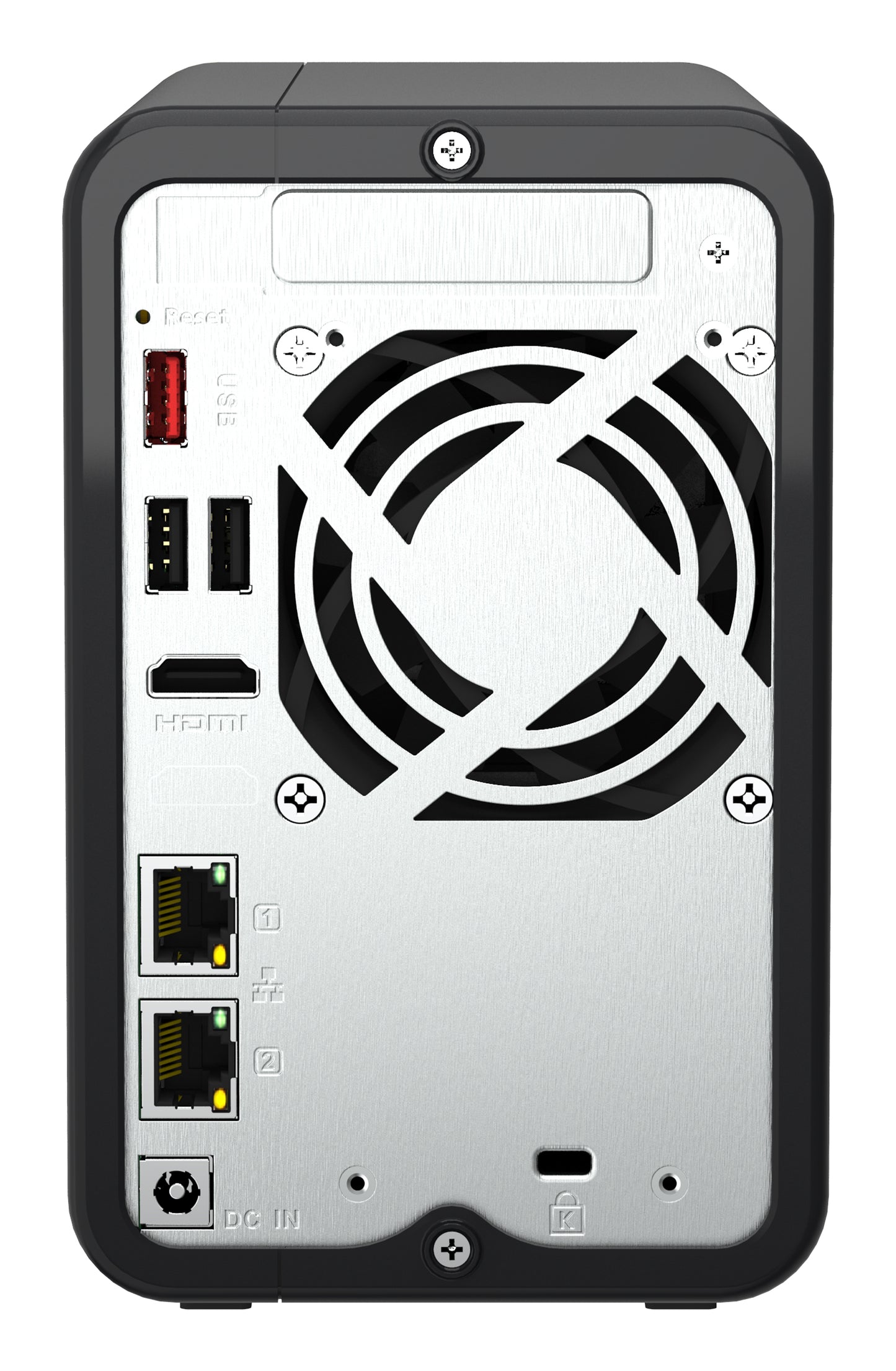Unidad Almacenamiento NAS QNAP CPU Celeron N5095 Quad Core 2.9GHz 8GB RAM RJ45 2.5GbE 2 Bahias 3.5 Linux Sin Discos