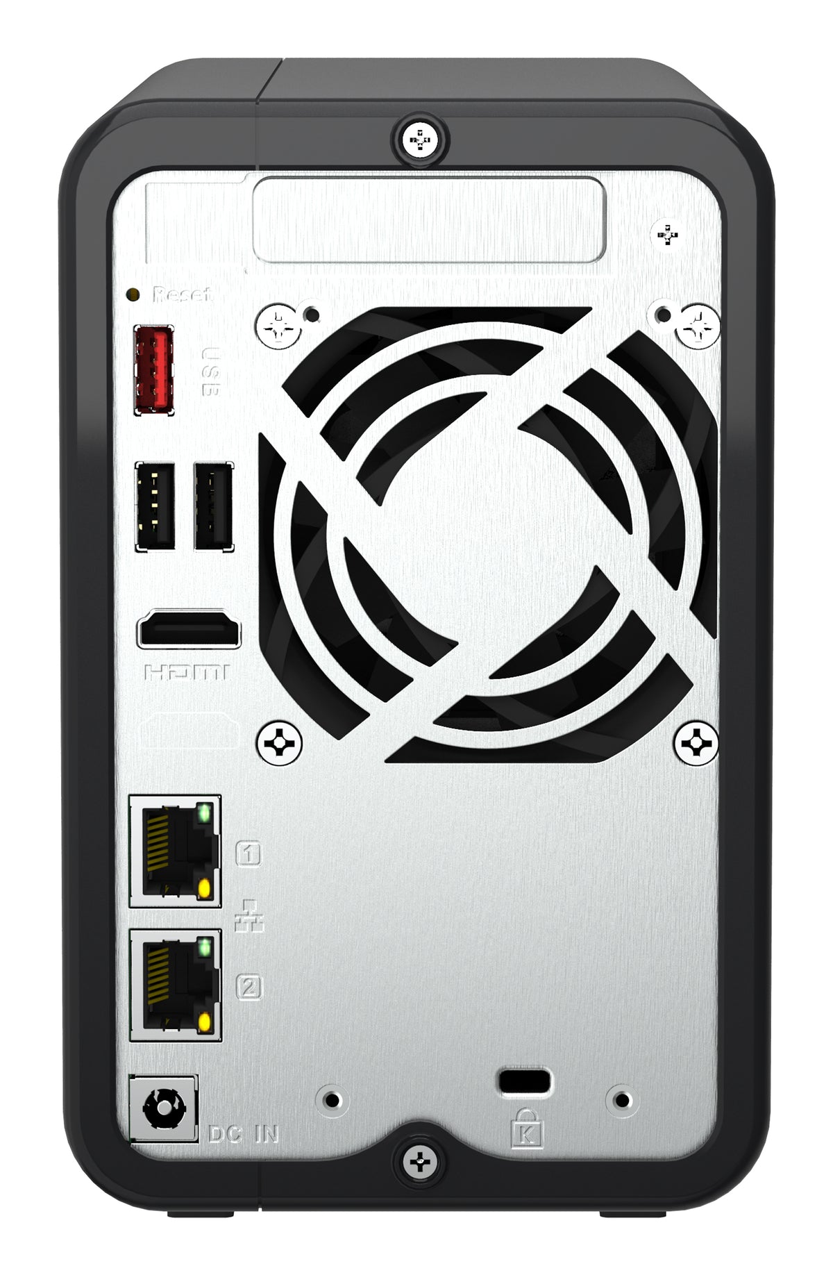 Unidad Almacenamiento NAS QNAP CPU Celeron N5095 Quad Core 2.9GHz 8GB RAM RJ45 2.5GbE 2 Bahias 3.5 Linux Sin Discos