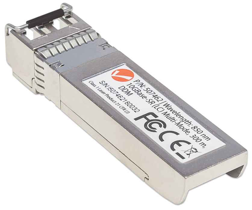 Módulo Transceptor Intellinet SFP+ 10 Gigabit de Fibra Óptica 300m