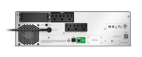 APC SMTL1500RM3UC sistema de alimentación ininterrumpida (UPS) Línea interactiva 1.5 kVA 1350 W 6 salidas AC