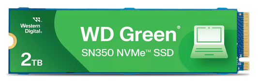 Unidad de Estado Solido Western Digital Interno Green SN350 2TB M.2 2280 PCIe 3.0 NVMe Lectur