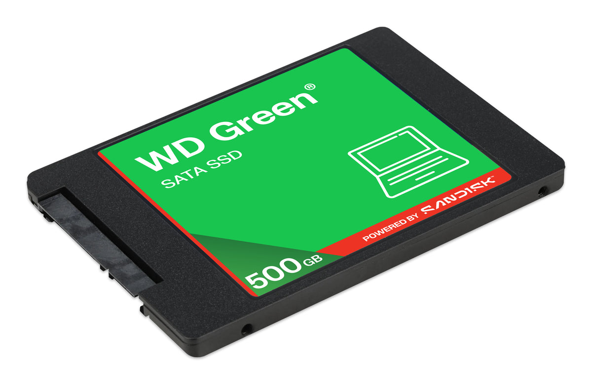 Unidad SSD Green 500GB WD 2.5 545 MB/s Lectura SATA III