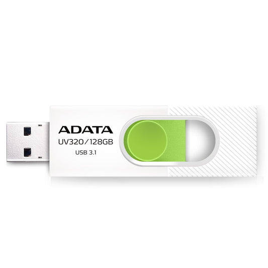 Memoria Usb Adata UV320 128Gb Blanco/Verde 3.1