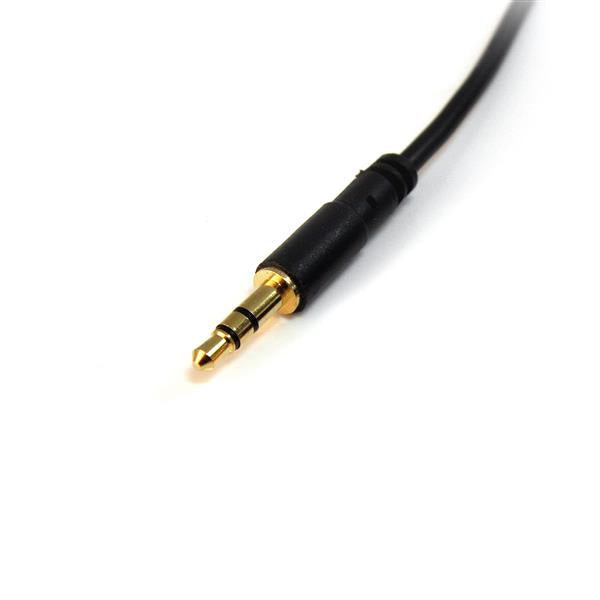 StarTech.com MU15MMS cable de audio 4.6 m 3,5mm Negro