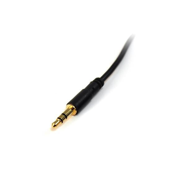 StarTech.com MU3MMS cable de audio 0.91 m 3,5mm Negro