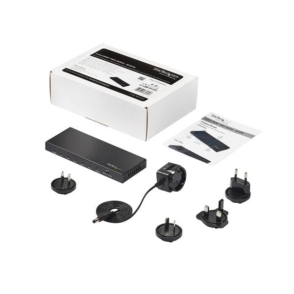 StarTech.com ST124HD202 divisor de vídeo 4x HDMI