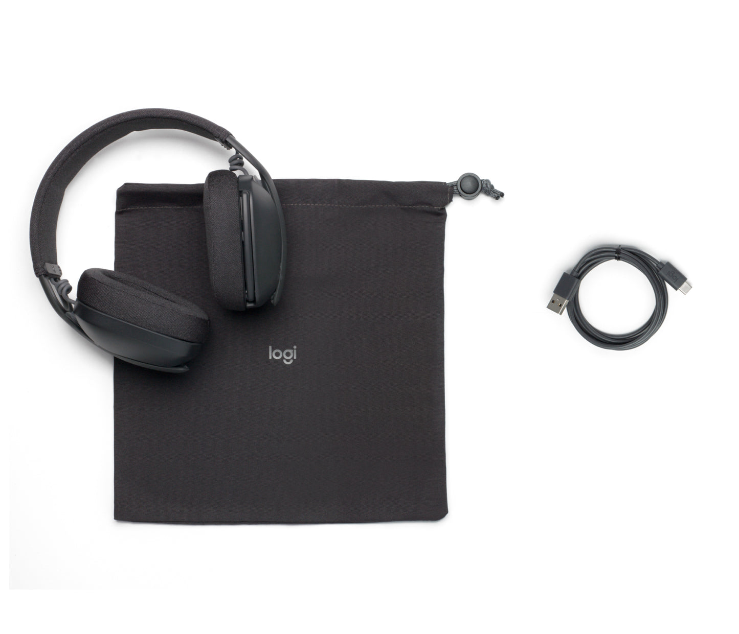 Logitech 981-001214 audífono y auriculare Auriculares Inalámbrico Diadema Llamadas/Música Bluetooth Grafito