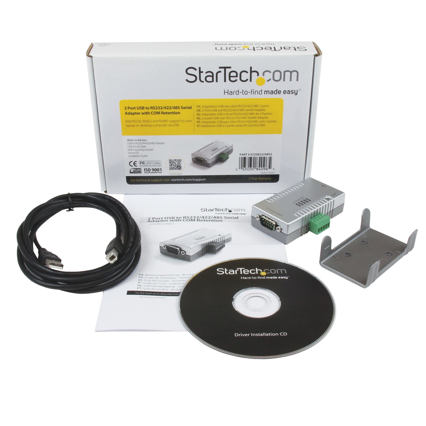 StarTech.com ICUSB2324852 tarjeta o adaptador de interfaz De serie