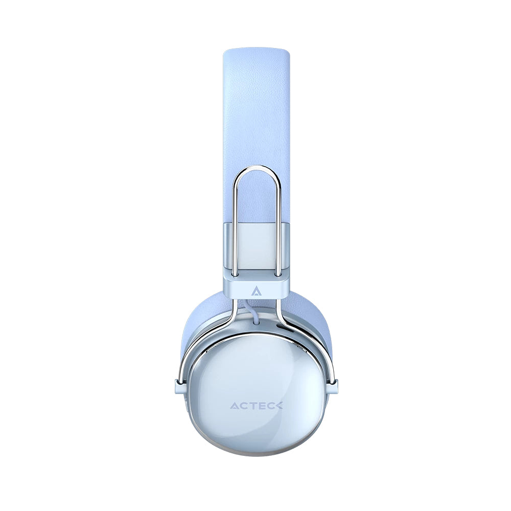 Audífonos Inalámbricos Acteck Over Ear Luxe Chic HP710 Elite Azul