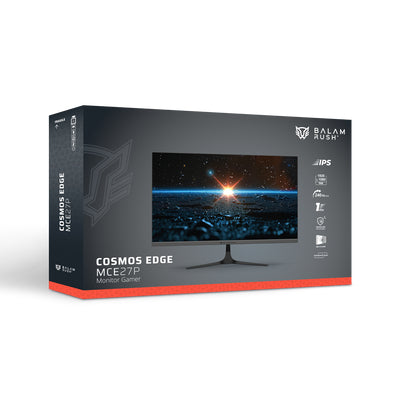 Balam Rush BR-944120 monitor de computadora 68.6 cm (27") 1920 x 1080 Pixeles Full HD LED Negro