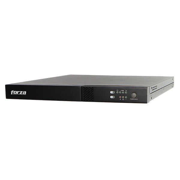 UPS Doble Conversión en Línea Forza FDC-1001RUL con Capacidad de 1000VA/800W Onda Senoidal Pura 3 Salidas 120V Negro