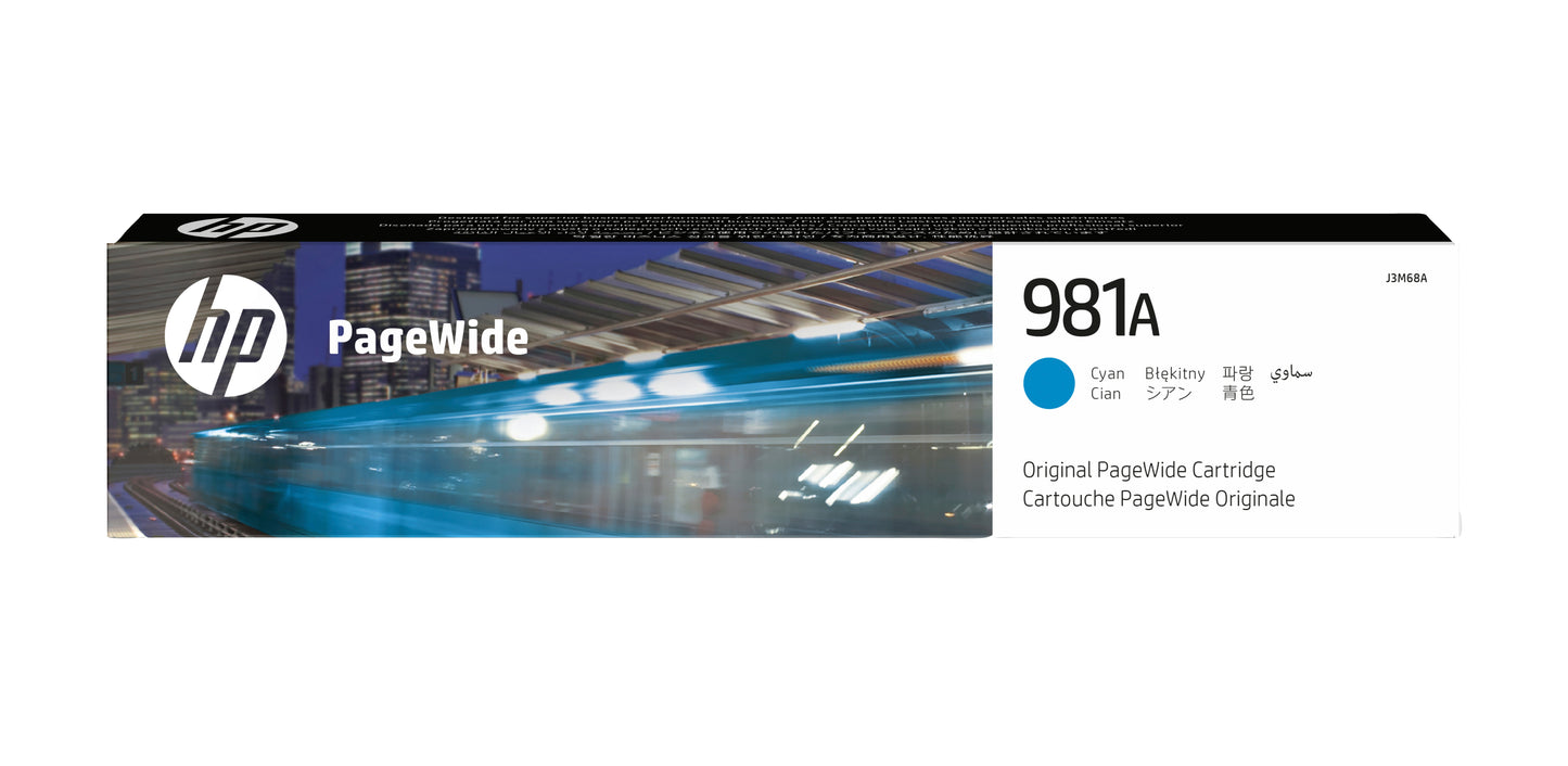 Tinta HP 981A Pagewide Cyan
