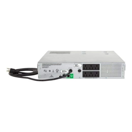 UPS APC 1000VA/600W Pantalla LCD RM 2U 120V 6 Salidas NEMA 5-15R Color Negro