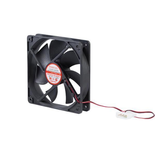 StarTech.com FANBOX12 sistema de refrigeración de computadora Gabinete de la computadora 12 cm Negro