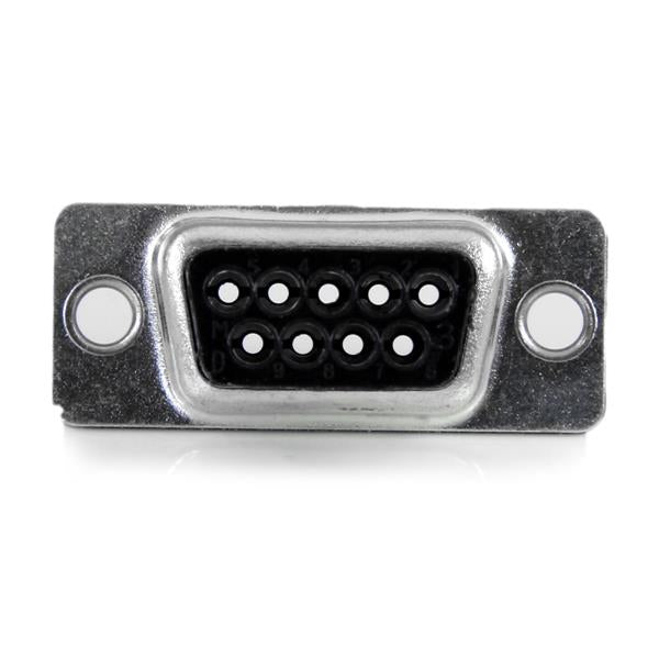 StarTech.com GC98MF cambiadores de género de cables DB-9 RJ-45 Negro
