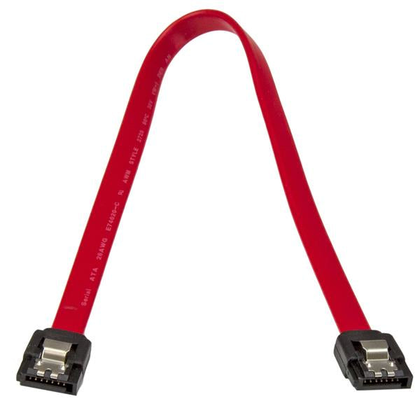 StarTech.com LSATA12 cable SATA 0.304 m SATA 7-pin Rojo
