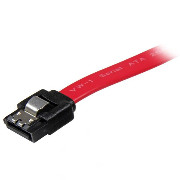 StarTech.com LSATA18 cable SATA 0.457 m SATA 7-pin Rojo
