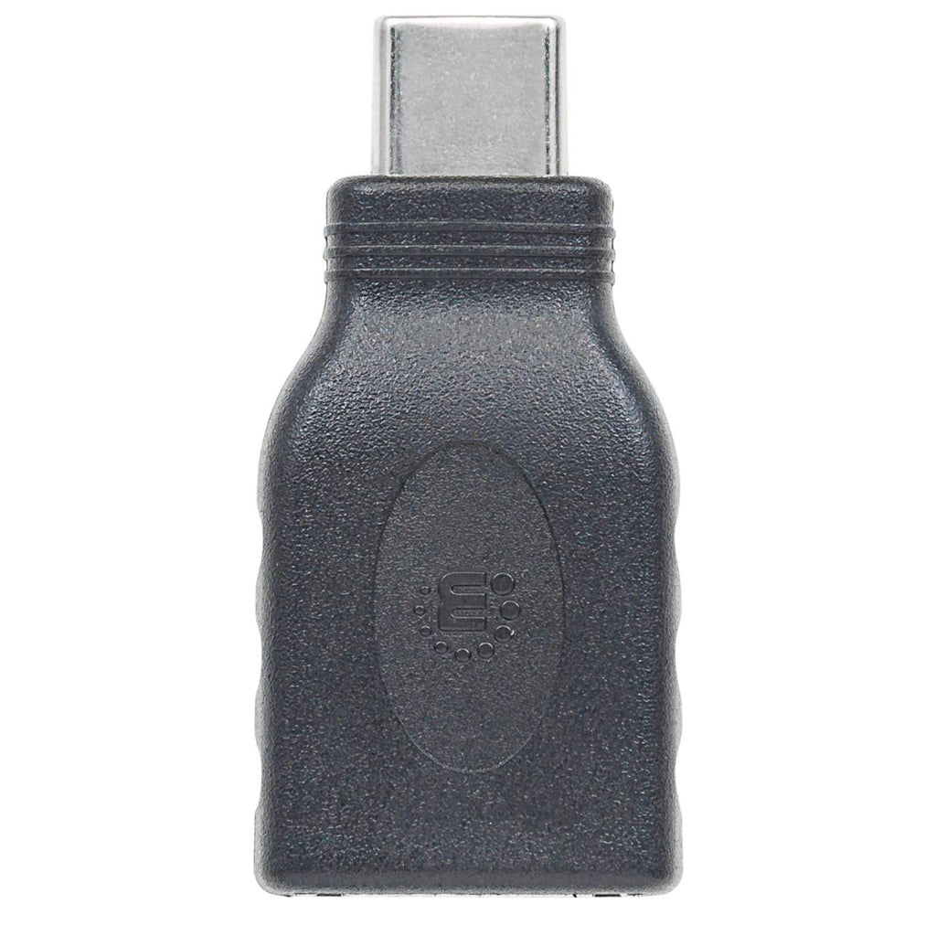Adaptador Manhattan USB-C 3.1 Gen 1 Super Velocidad CM/AH 5 Gbps Color Negro
