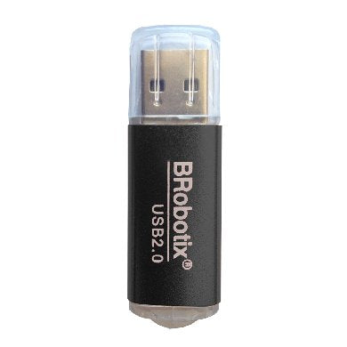 BRobotix 345673N lector de tarjeta USB 2.0 Negro