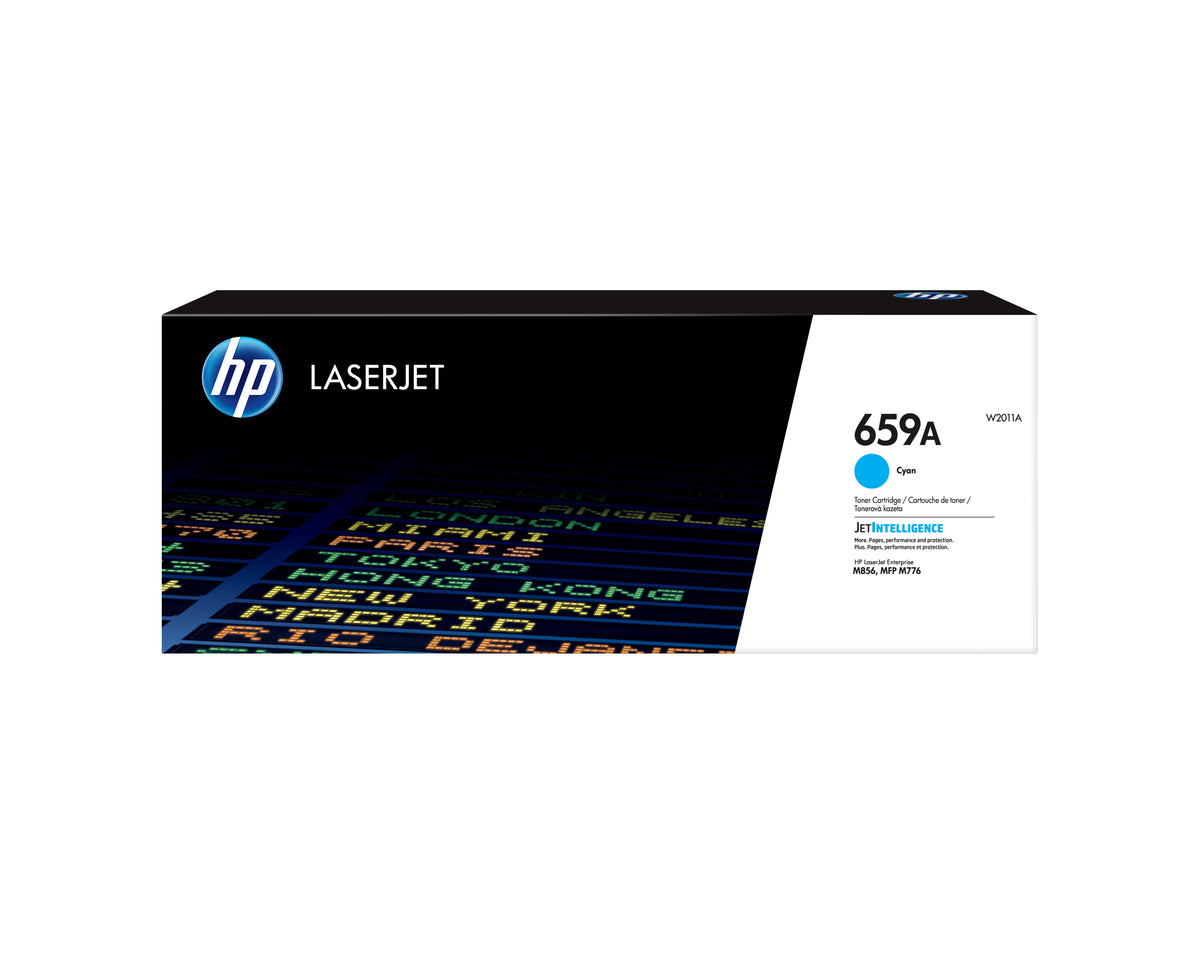 Toner HP LaserJet 659A Cian