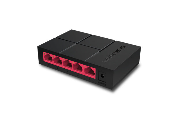 Mercusys MS105G dispositivo de redes No administrado Gigabit Ethernet (10/100/1000) Negro