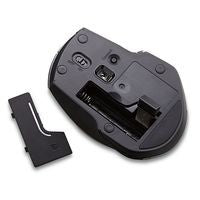 Mouse Verbatim Inalámbrico Deluxe 6 Botones Iluminación LED Color Grafito Ideal Para Notebook
