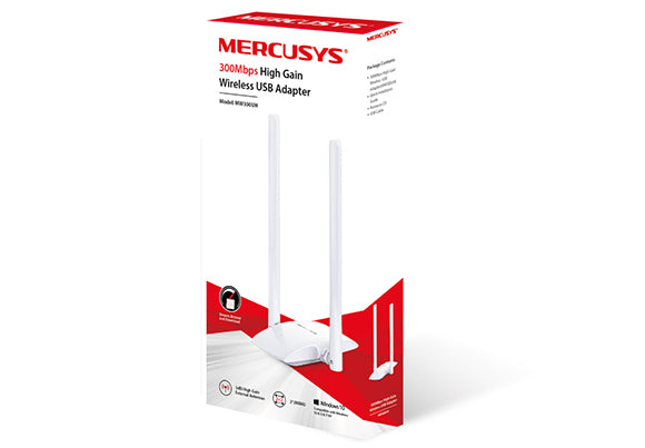 Mercusys MW300UH tarjeta de red WLAN 300 Mbit/s