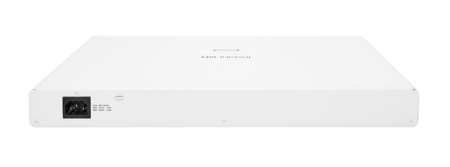 HPE Aruba Networking Networking Instant On Switch 40p Gigabit CL4 8p Gigabit CL6 PoE 2p 10GBT 2p SFP+ 600W 1960