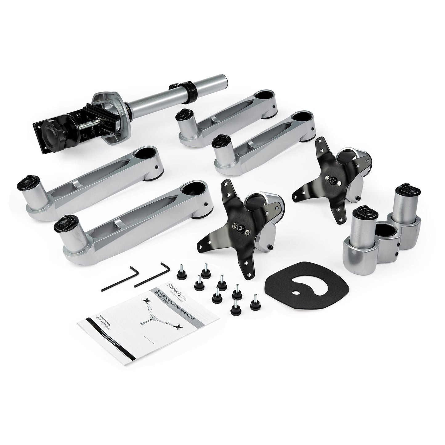StarTech.com ARMDUALPS soporte para pantalla plana 68.6 cm (27")