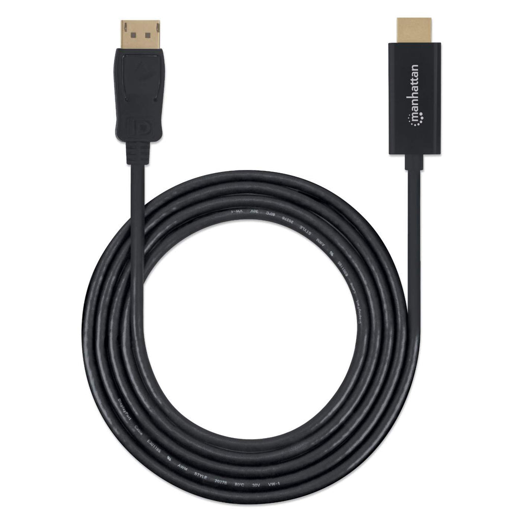 Manhattan 152662 adaptador de cable de vídeo 1 m Negro