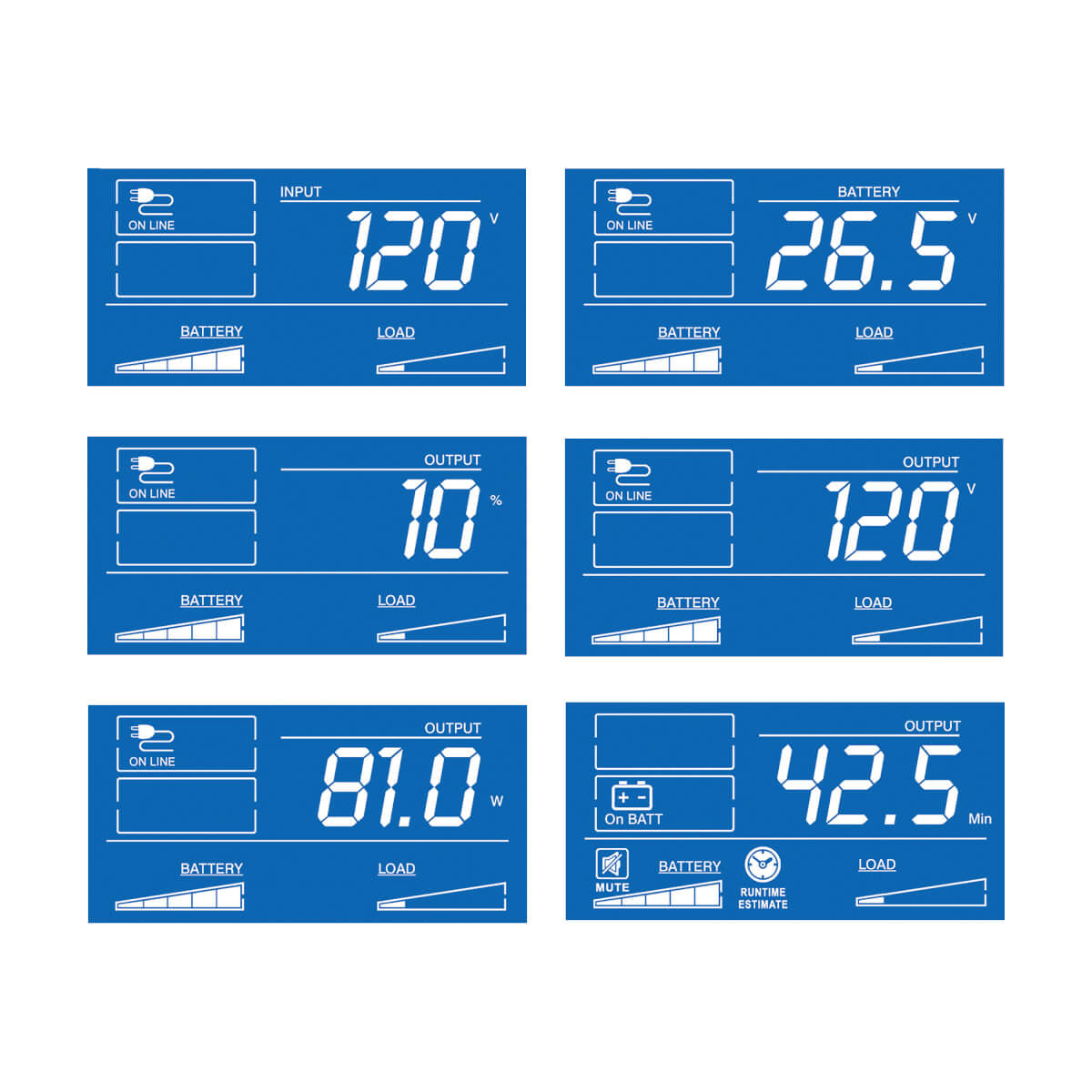 UPS Tripp Lite SmartPro LCD Interactivo 120V 130VA 720W AVR en Torre USB 8 Tomacorrientes
