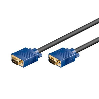 BRobotix 311818 cable VGA 1.8 m VGA (D-Sub) Negro, Azul