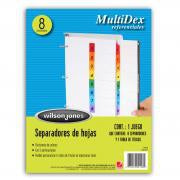 SEPARADOR ACCO 449 MULTIDEX MENSUAL