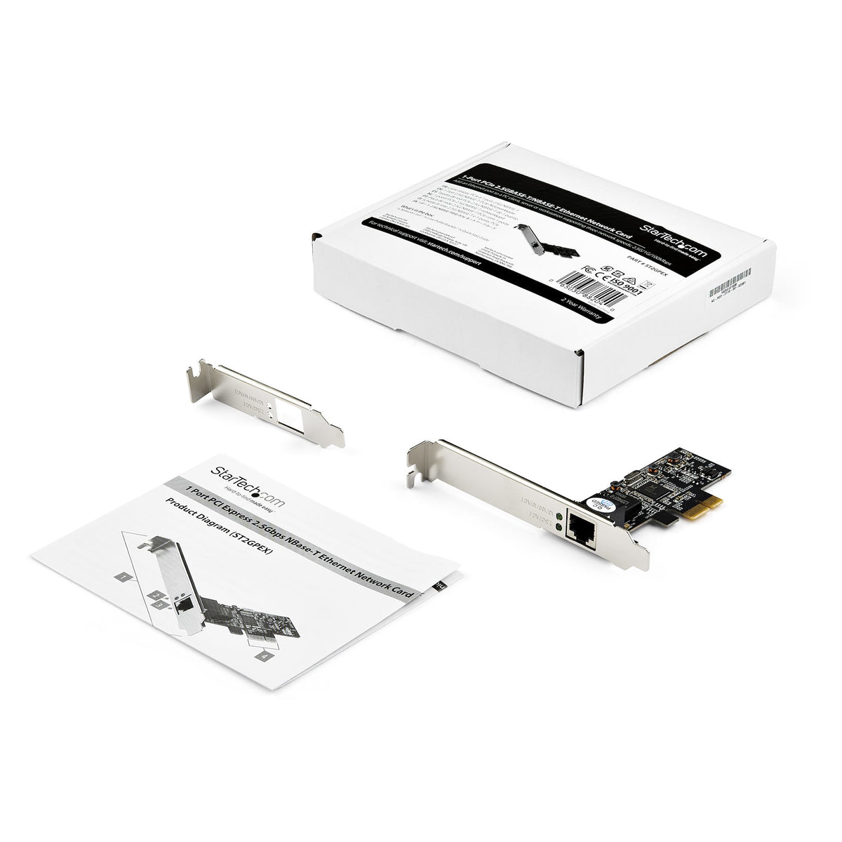 StarTech.com ST2GPEX tarjeta de red Interno Ethernet 2500 Mbit/s