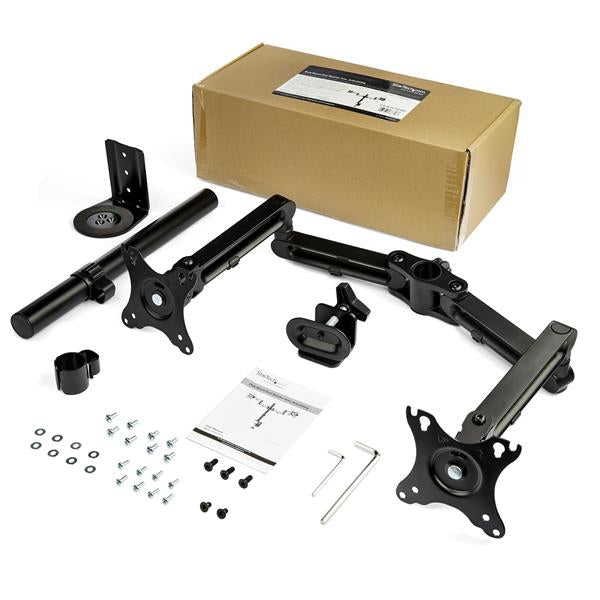 StarTech.com ARMDUAL3 soporte para pantalla plana 81.3 cm (32") Negro