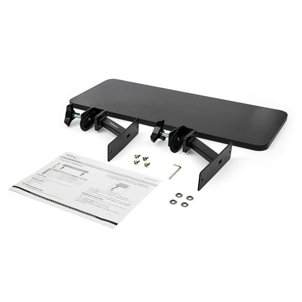 StarTech.com MNRISERCLMP soporte para pantalla plana 81.3 cm (32") Escritorio Negro