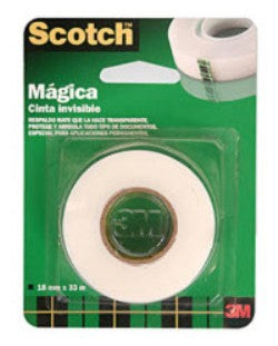 Cinta Magica 3M 0.019X12.7 Mts C/Despachador C/4