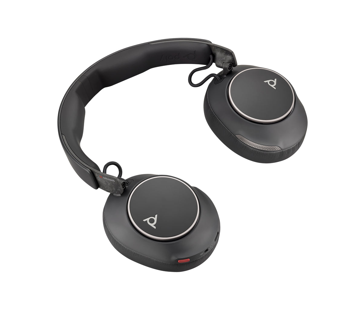 HP Poly Voyager Surround 80 UC USB-C Headset +USB-C/A Adapter Inalámbrico Diadema Música/cotidiano USB Tipo C Bluetooth Negro