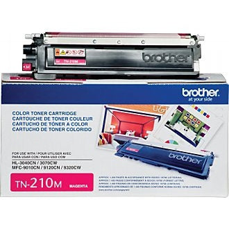 Tóner Brother TN210M Rendimiento 1400 Páginas Color Magenta