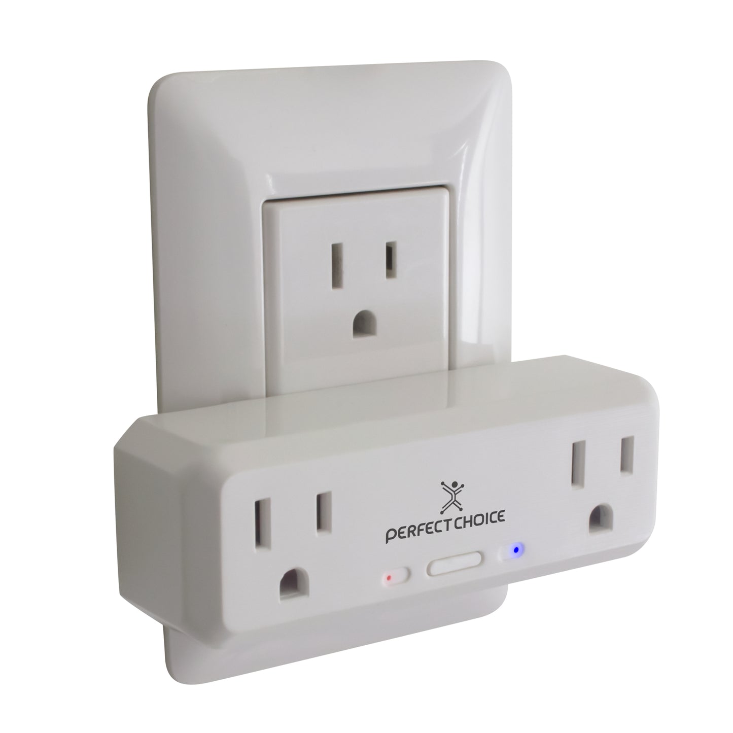 Perfect Choice PC-108177 enchufe inteligente Hogar Blanco