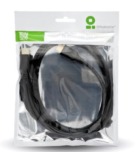 BRobotix 558933 cable HDMI 0.9 m HDMI Tipo A (Estándar) Negro