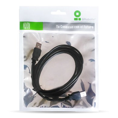 BRobotix 206815 cable USB USB 2.0 4.5 m USB A Negro
