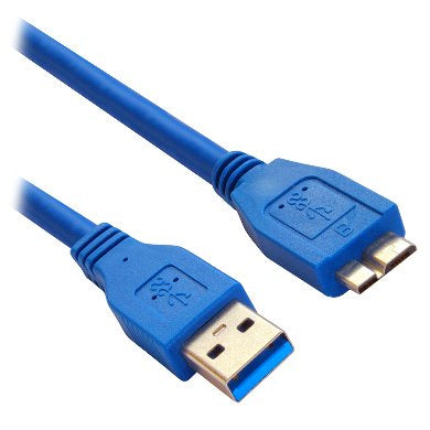 BRobotix 364105 cable USB USB 3.2 Gen 1 (3.1 Gen 1) 0.6 m USB A Micro-USB B 5 Gbit/s Azul