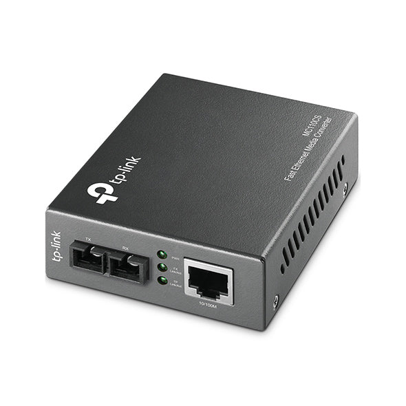 TP-Link Omada MC110CS convertidor de red 100 Mbit/s 1310 nm Modo único Negro