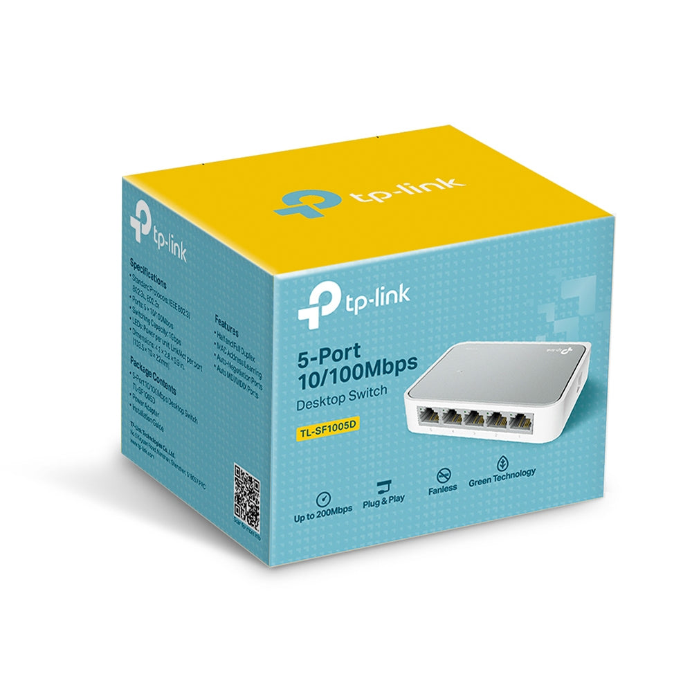 TP-Link TL-SF1005D dispositivo de redes No administrado Fast Ethernet (10/100)