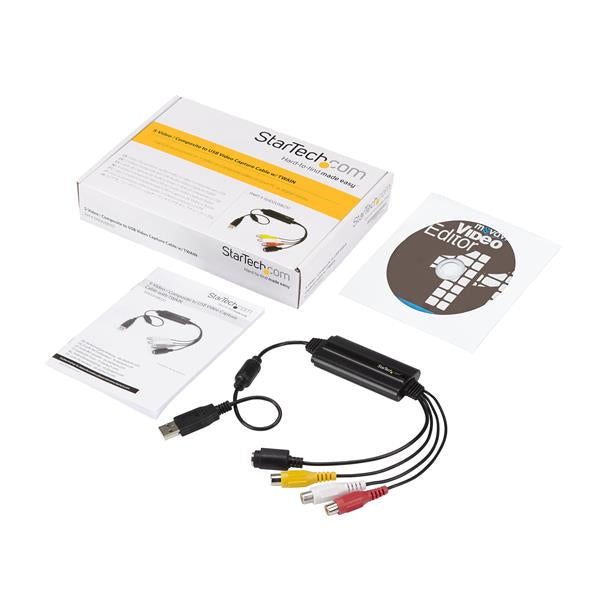 StarTech.com SVID2USB232 dispositivo para capturar video Composite + S-Video + RCA