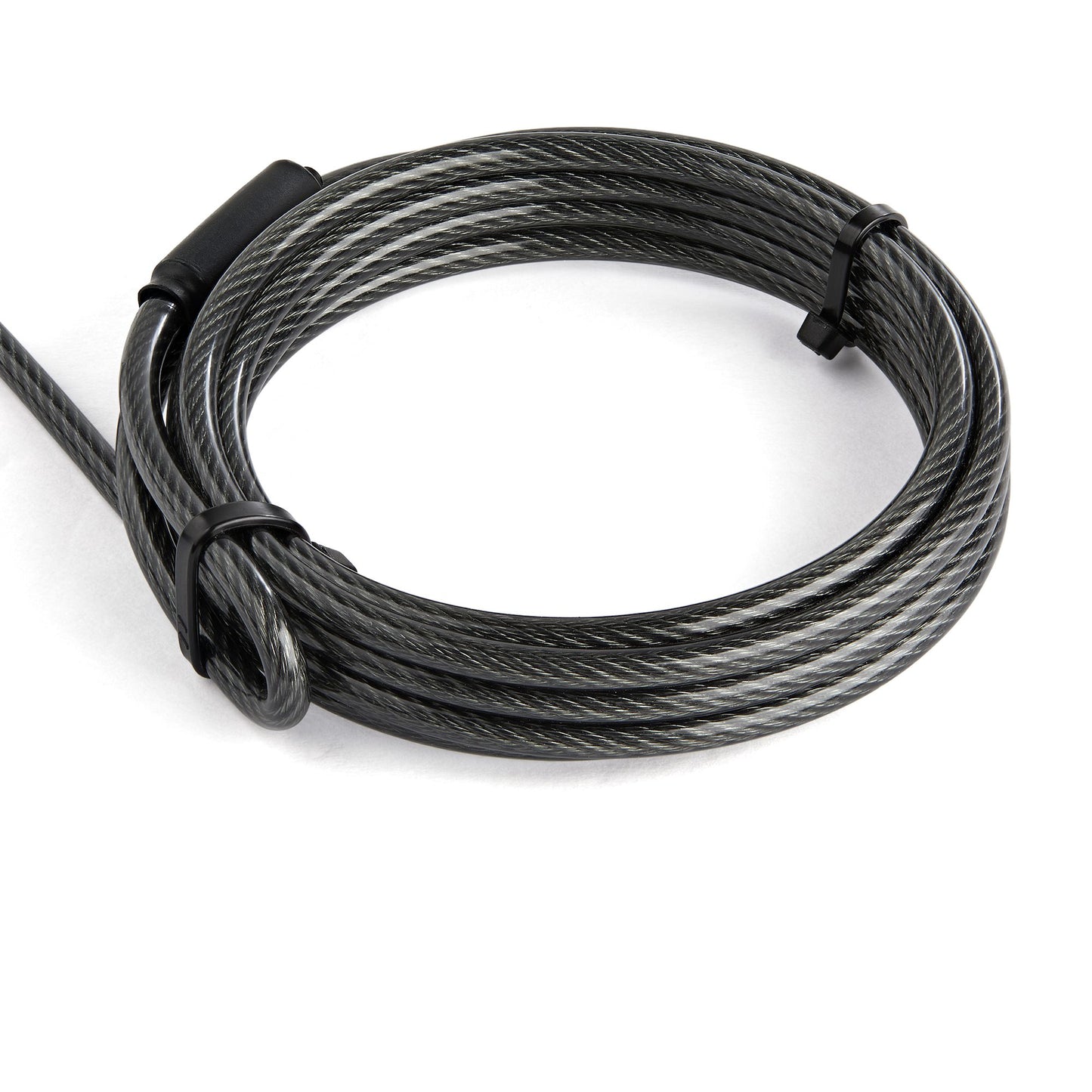 StarTech.com LTLOCKNANO cable antirrobo Negro, Acero inoxidable